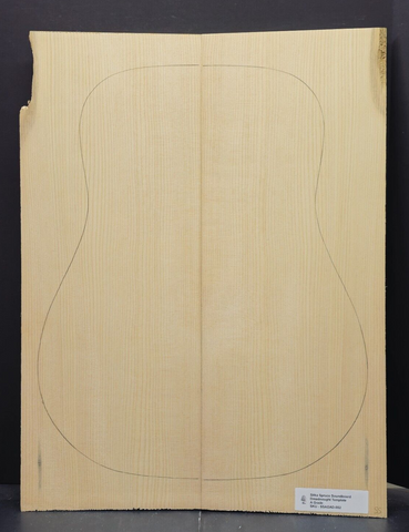 SITKA SPRUCE Soundboard Luthier Tonewood Guitar Wood Supplies SSAGAD-052