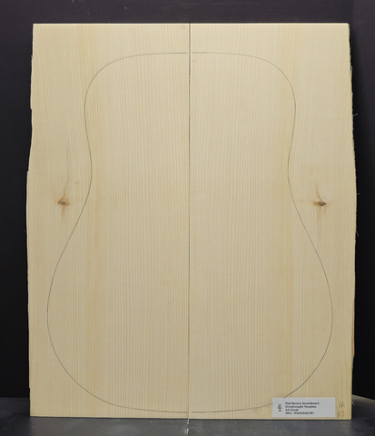 RED SPRUCE Dreadnought Soundboard Luthier Tonewood Guitar Wood RSAGAAD-051