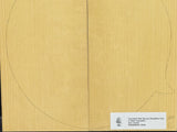 RED SPRUCE Bearclaw Torrefied Mandolin Top Luthier Tonewood Wood RSMANAAF-T005