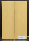 RED SPRUCE Bearclaw Torrefied Mandolin Top Luthier Tonewood Wood RSMANAAF-T005