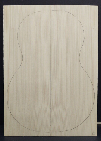 RED SPRUCE Ukulele Soundboard Luthier Tonewood Wood