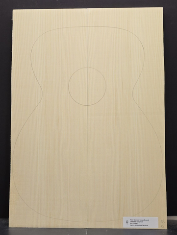 RED SPRUCE Soundboard Luthier Tonewood Guitar Wood RSAGAAOM-026