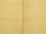 RED SPRUCE Torrefied Mandolin Carve Top Luthier Tonewood Wood RSMANAAF-T003