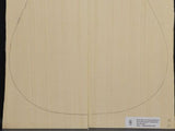 RED SPRUCE Dreadnought Soundboard Luthier Tonewood Guitar Wood RSAGAAD-057