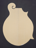RED SPRUCE Mandolin Carve Top Luthier Tonewood Wood RSMANAAAF-010