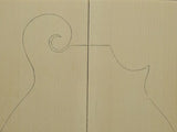 RED SPRUCE Mandolin Carve Top Luthier Tonewood Wood RSMANAAF-016