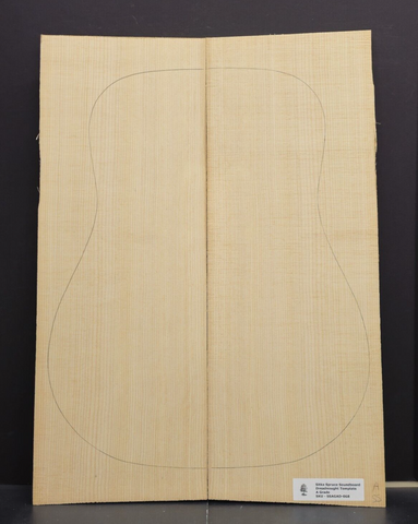 SITKA SPRUCE Soundboard Luthier Tonewood Guitar Wood Supplies SSAGAD-068