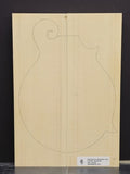 RED SPRUCE Mandolin Carve Top Luthier Tonewood Wood RSMANAAF-015