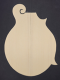 RED SPRUCE Mandolin Carve Top Luthier Tonewood Wood RSMANAAF-014