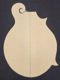 RED SPRUCE Mandolin Carve Top Luthier Tonewood Wood RSMANAAAF-003