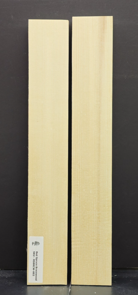 RED SPRUCE BRACEWOOD 2pc 1x3x20 Luthier Wood Tonewood Guitar Supplies RSBRCW-003