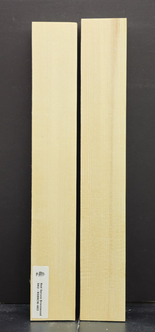 RED SPRUCE BRACEWOOD 2pc 1x3x20 Luthier Wood Tonewood Guitar Supplies RSBRCW-003