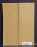 RED SPRUCE Torrefied Mandolin Carve Top Luthier Tonewood Wood RSMANAAAF-T001