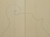 RED SPRUCE Mandolin Carve Top Luthier Tonewood Wood RSMANAAF-013