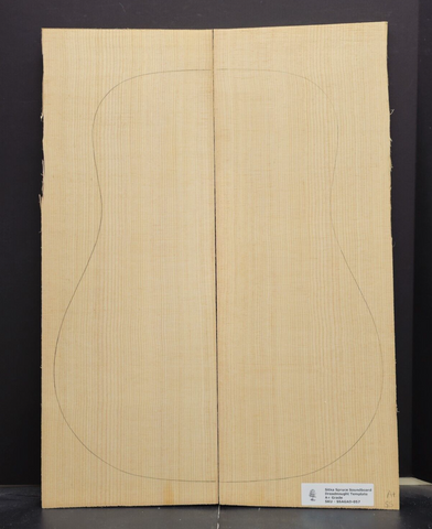 SITKA SPRUCE Soundboard Luthier Tonewood Guitar Wood Supplies SSAGAD-057