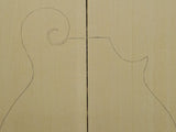 RED SPRUCE Mandolin Carve Top Luthier Tonewood Wood RSMANAAAF-009