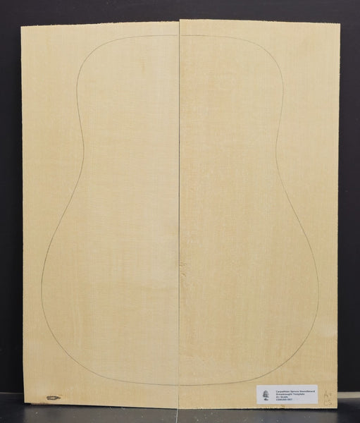 CARPATHIAN SPRUCE Soundboard Luthier Tonewood Guitar Wood Supplies CSAGAD-007