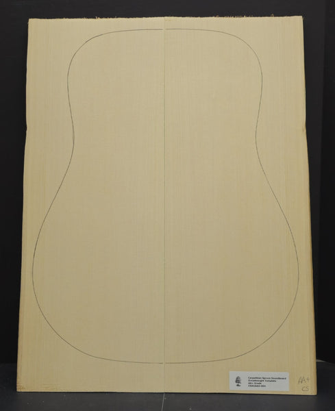CARPATHIAN SPRUCE Soundboard Luthier Tonewood Guitar Wood Supplies CSAGAAD-004