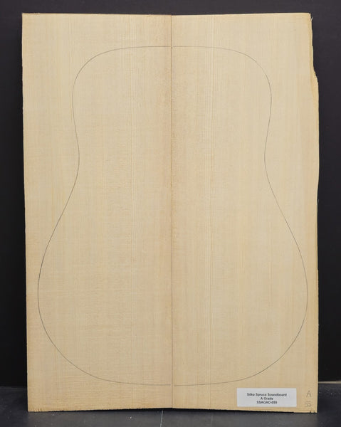 SITKA SPRUCE Soundboard Luthier Tonewood Guitar Wood Supplies SSAGAD-059