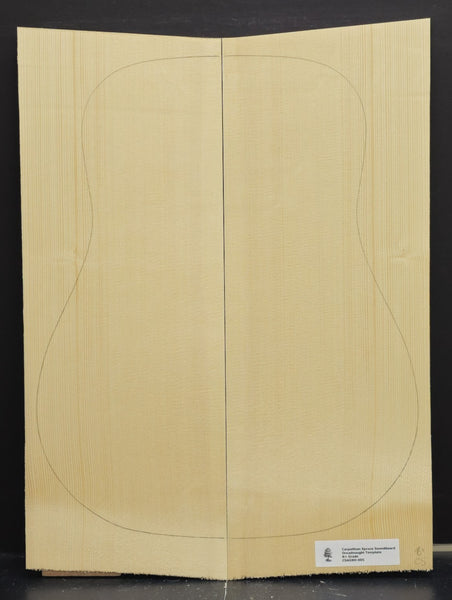 CARPATHIAN SPRUCE Soundboard Luthier Tonewood Guitar Wood Supplies CSAGBD-005