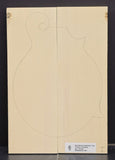 RED SPRUCE Mandolin Carve Top Luthier Tonewood Wood RSMANAAF-007