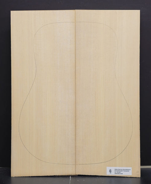 SITKA SPRUCE Soundboard Luthier Tonewood Guitar Wood Supplies SSAGAD-020