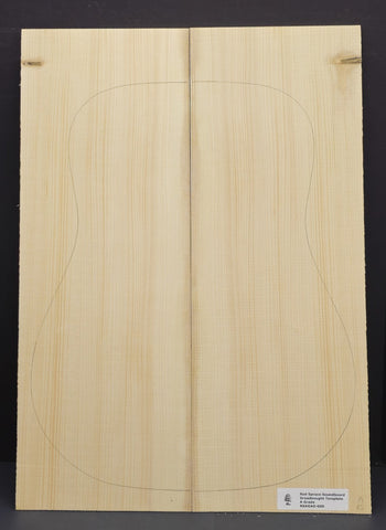 RED SPRUCE Dreadnought Soundboard Luthier Tonewood Guitar Wood RSAGAD-009