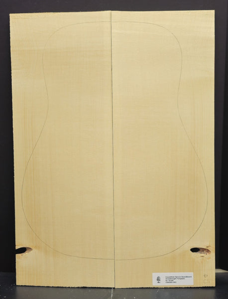 CARPATHIAN SPRUCE Soundboard Luthier Tonewood Guitar Wood Supplies CSAGBD-001