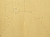 RED SPRUCE Torrefied Mandolin Carve Top Luthier Tonewood Wood RSMANAAF-T007