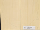 RED SPRUCE Mandolin Carve Top Luthier Tonewood Wood RSMANAAF-004