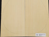 CARPATHIAN SPRUCE Soundboard Luthier Tonewood Guitar Wood Supplies CSAGBOM-001