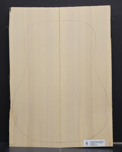 SITKA SPRUCE Soundboard Luthier Tonewood Guitar Wood Supplies SSAGAD-033