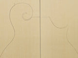 RED SPRUCE Mandolin Carve Top Luthier Tonewood Wood RSMANAAAF-006