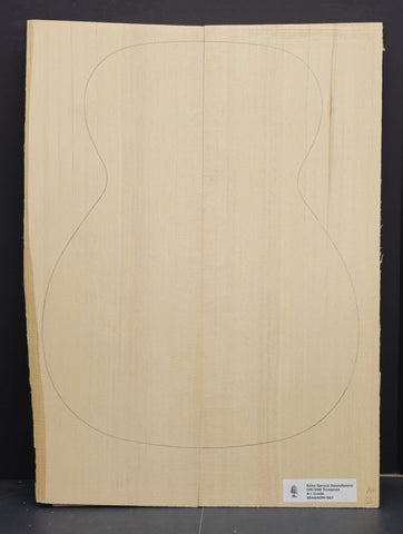 SITKA SPRUCE Soundboard Luthier Tonewood Guitar Wood Supplies SSAGAOM-007