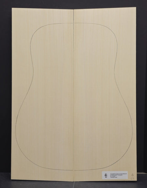 CARPATHIAN SPRUCE Soundboard Luthier Tonewood Guitar Wood Supplies CSAGBD-009