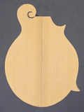 RED SPRUCE Torrefied Mandolin Carve Top Luthier Tonewood Wood RSMANAAF-T002
