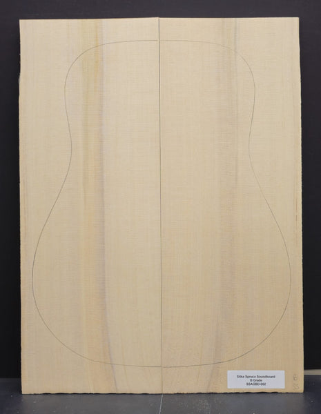 "B" GRADE SITKA SPRUCE Acoustic D-Size Guitar Soundboard Luthier Wood Tonewood