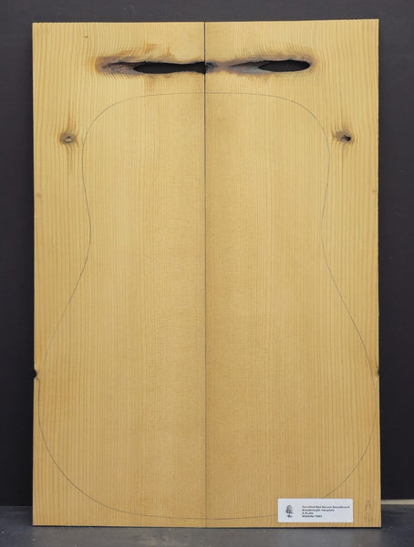 RED SPRUCE Dreadnought Soundboard Luthier Tonewood Guitar Wood RSAGAD-T003