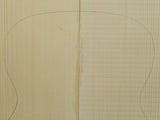 RED SPRUCE 00 Soundboard Luthier Tonewood Guitar Wood RSAGAOO-003