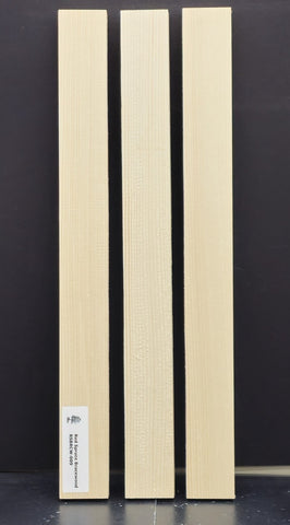 RED SPRUCE BRACEWOOD 3pc 1x2x20 Luthier Wood Tonewood Guitar Supplies RSBRCW-009
