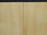 RED SPRUCE Soundboard Luthier Tonewood Guitar Wood RSAGAOM-004