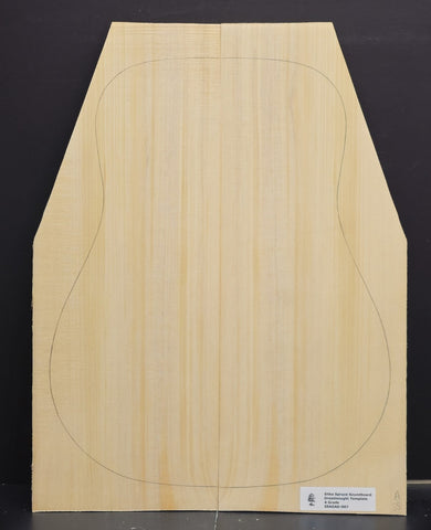SITKA SPRUCE Soundboard Luthier Tonewood Guitar Wood Supplies SSAGAD-007