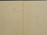 RED SPRUCE Mandolin Carve Top Luthier Tonewood Wood RSMANAAF-026