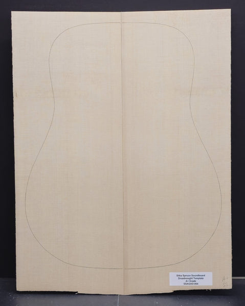 SITKA SPRUCE Soundboard Luthier Tonewood Guitar Wood Supplies SSAGAD-064