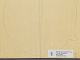 RED SPRUCE Mandolin Carve Top Luthier Tonewood Wood RSMANAAF-013