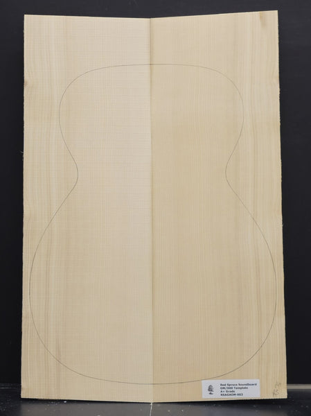 RED SPRUCE Soundboard Luthier Tonewood Guitar Wood RSAGAOM-003