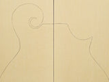 RED SPRUCE Mandolin Carve Top Luthier Tonewood Wood RSMANAAAF-005
