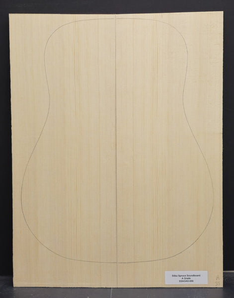 SITKA SPRUCE Soundboard Luthier Tonewood Guitar Wood Supplies SSAGAD-058