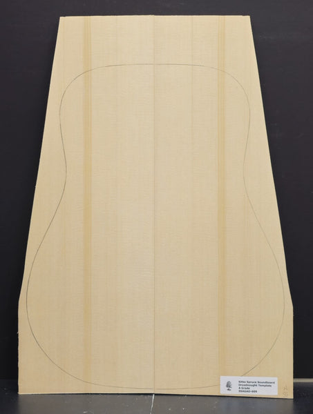 SITKA SPRUCE Soundboard Luthier Tonewood Guitar Wood Supplies SSAGAD-009