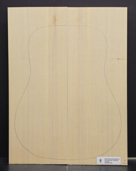 SITKA SPRUCE Soundboard Luthier Tonewood Guitar Wood Supplies SSAGAD-030